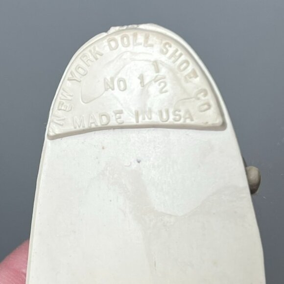 Vintage 1950s Walker Doll with Sleepy Eyes Reddish Hair Green Eyes Teeth Tongue - Picture 11 of 13